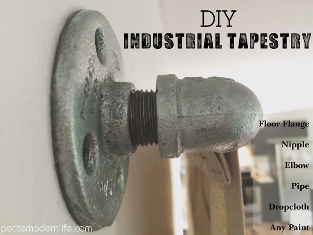 DIY Industrial Tapestry