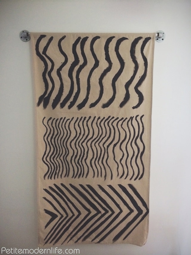 DIY Industrial Tapestry