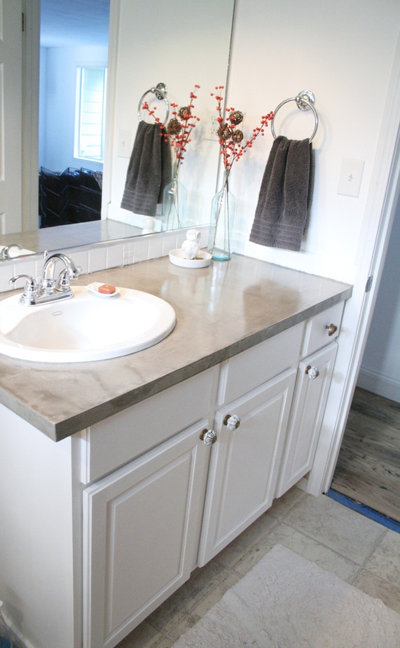 Concrete Countertops Bathroom Vanity : G&M Concrete | Residential ...