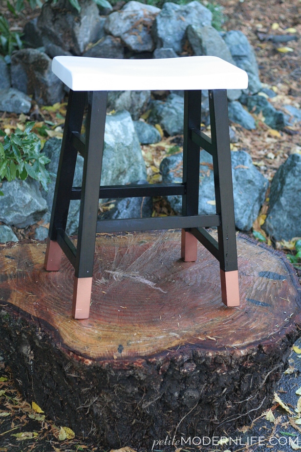 DIY Accent Bar Stool