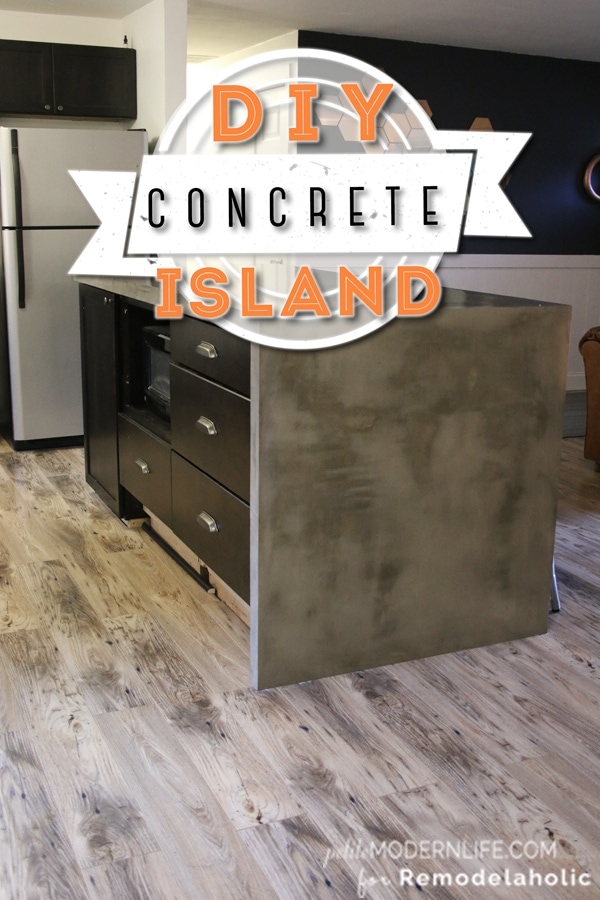 DIY Concrete Island