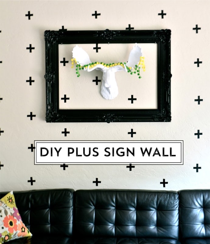 Guest Blogger Jenea's Plus Sign Wall!