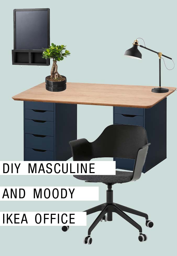 Build Your Own Ikea Desk Petite Modern Life