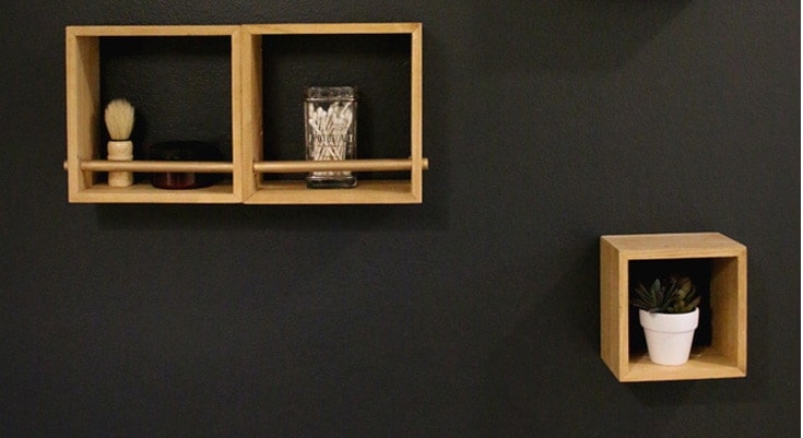DIY Craft Wood Shelves