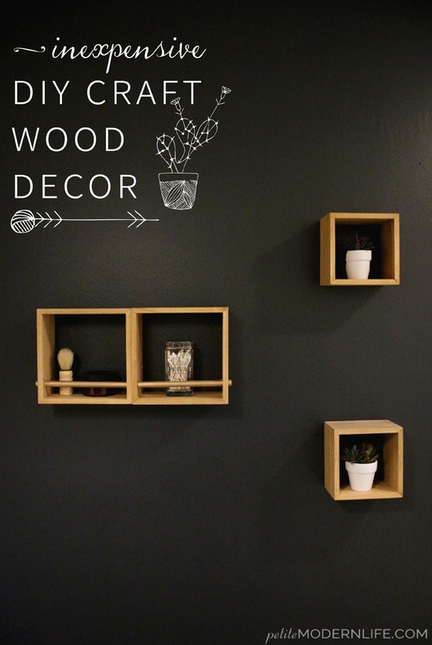 7 Bloggers used craft wood from @michaelsstores to create beautiful wall decorations!