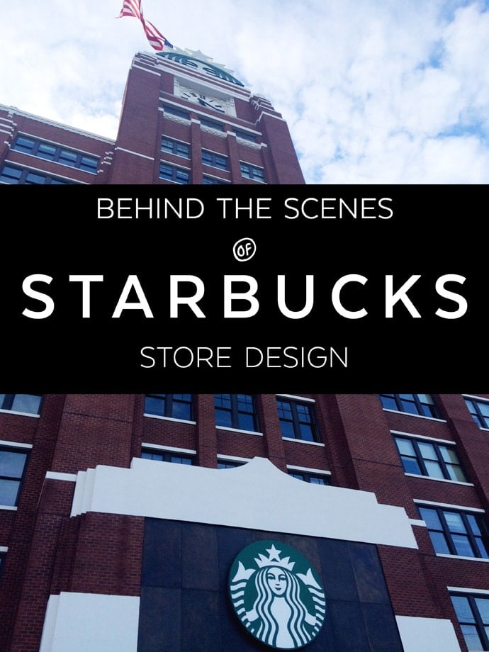 A cool behind the scenes look of how Starbucks designs their stores!