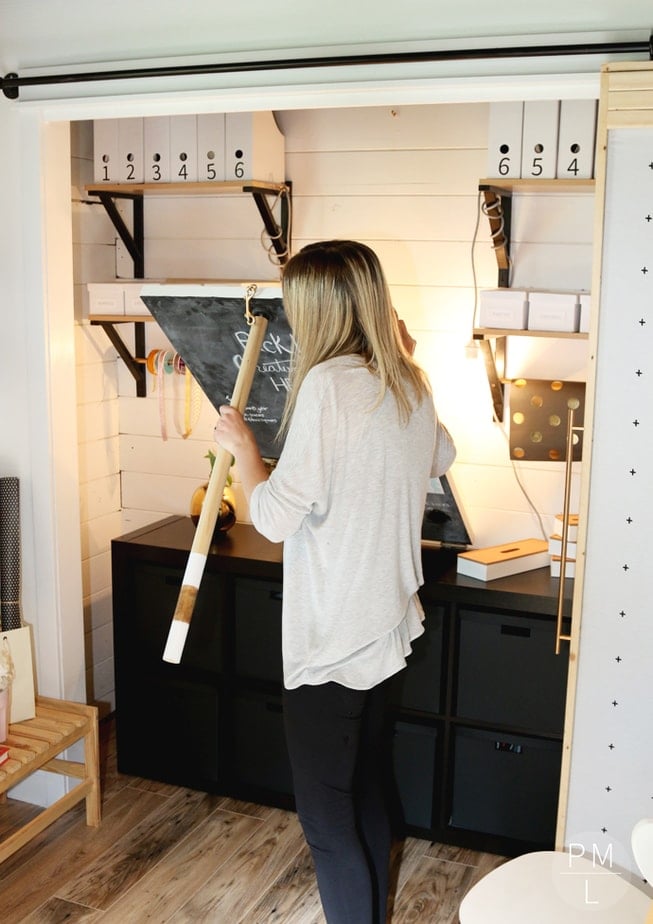 Modern Green Dresser with Leather Pulls  One Room Challenge Week 3 — This  Giant Life