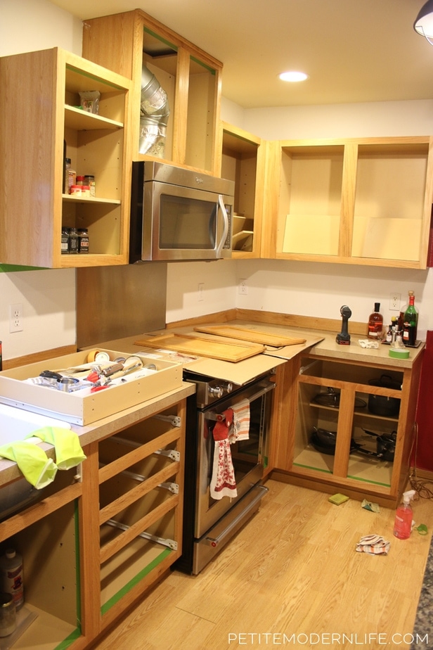 DIY Spraying Kitchen Cabinets Like a Pro: Part Two - Made With