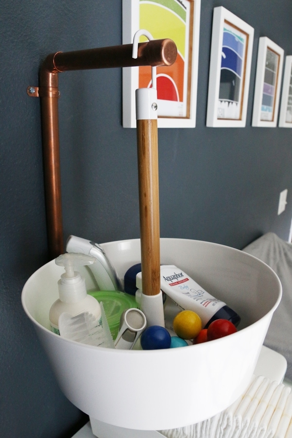 Awesome modern DIY Changing Station