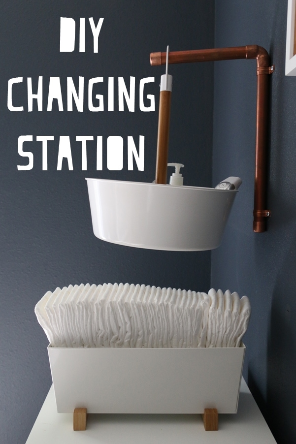 Awesome modern DIY Changing Station