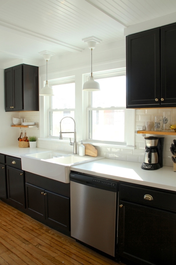 Benjamin Moore Black Kitchen Cabinet Colors - Petite ...