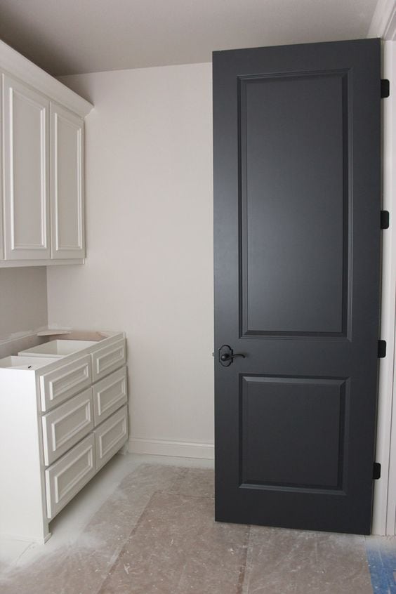 Benjamin Moore Black Kitchen Cabinet Colors - Petite Modern Life