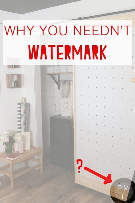 Do you need to watermark your blog photos? Find out here.