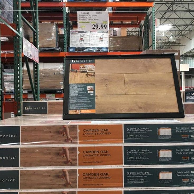 Harmonics Silverleaf Oak Laminate Flooring Costco Floor Roma   Costco Floors 