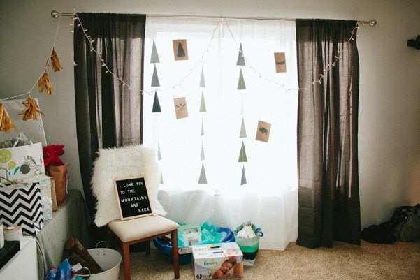 Mountain Themed Baby Shower - Petite Modern Life