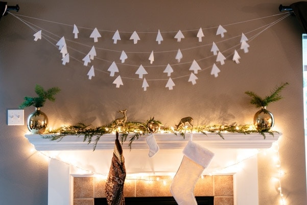 Scandinavian Inspired Christmas Decor | Petite Modern Life