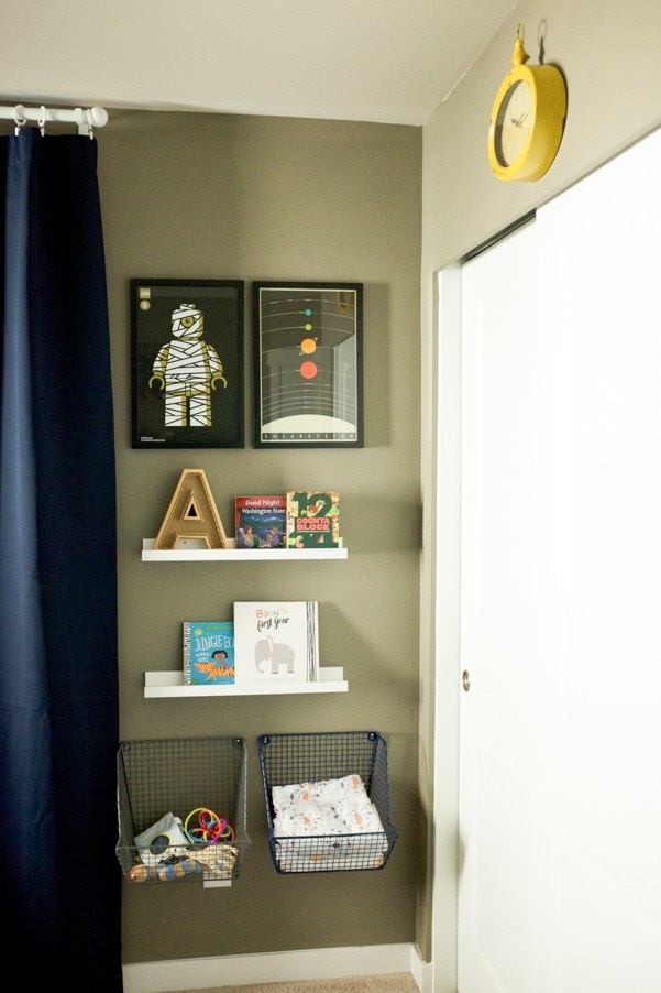 Modern minimal nursery as part of Nursery Week on Petitemodernlife.com