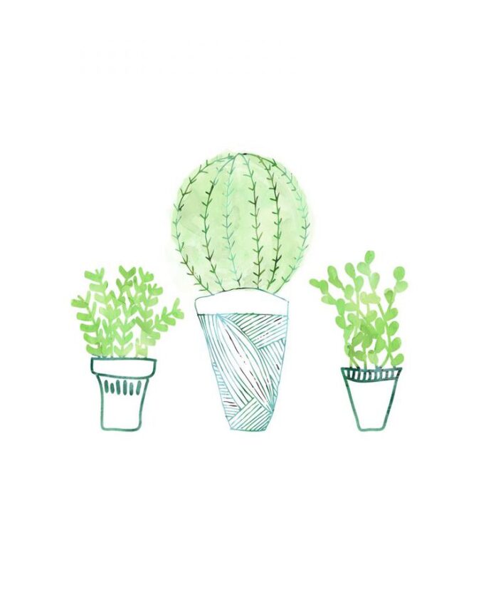 Free Succulent Artwork | Petite Modern Life