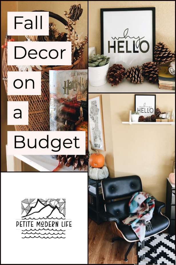 Modern Fall Decor on a Budget