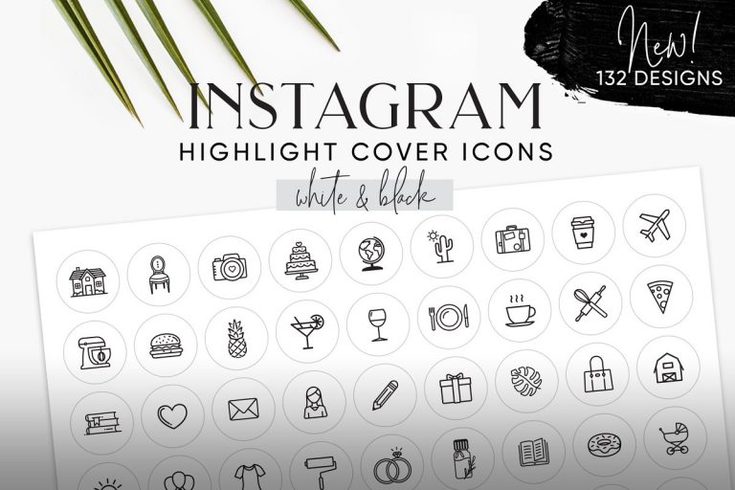 Instagram Highlight Cover Icons