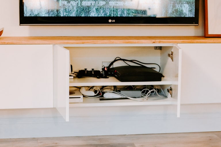 ikea floating tv stand