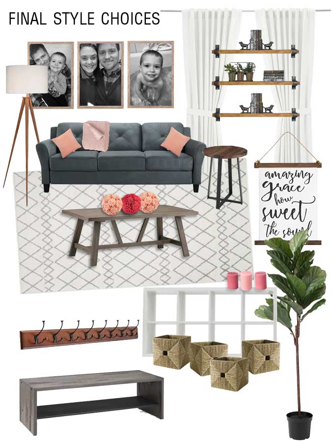 How to design a multipurpose tiny living room