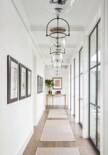 European Farmhouse Hallway Hanging Light Fixtures - Petite Modern Life