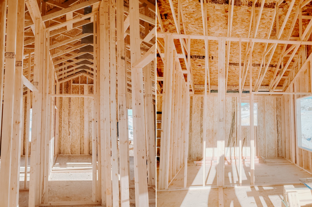 European Farmhouse main suite framed view 