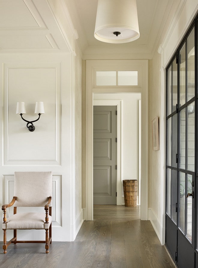 Neutral gray Interior Door Color