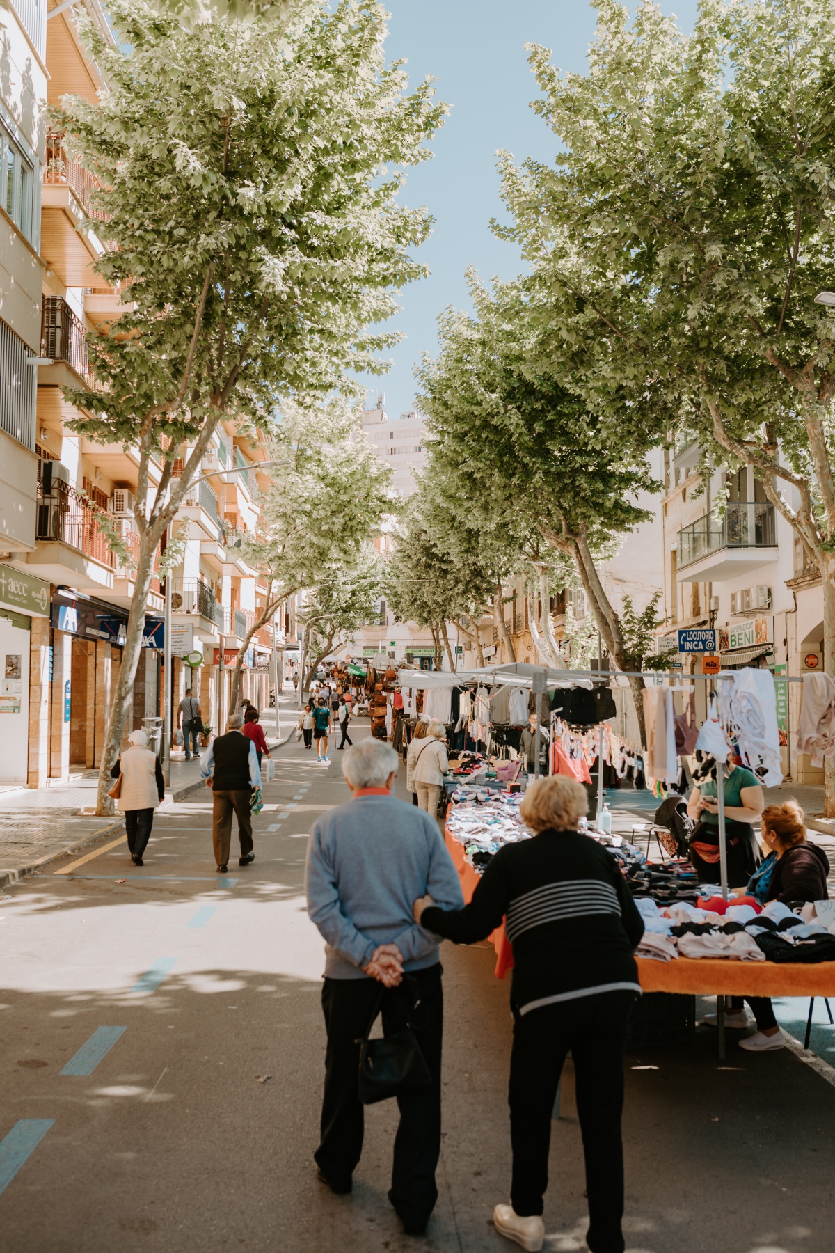 Walking the Inca Market in Mallorca