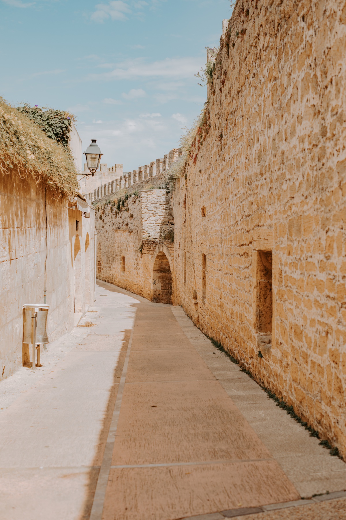 Fort wall around Alcudia Spain