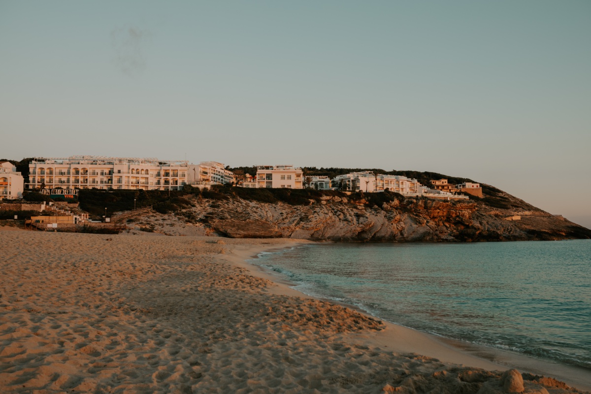 Viva Cala Mesquida resort at sunrise